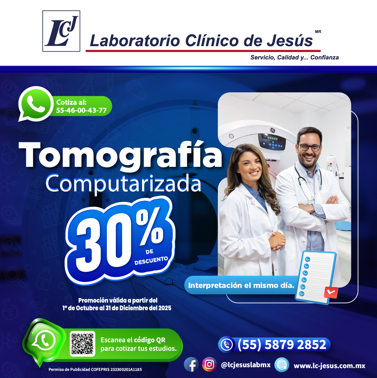 Promoción Tomografía Computarizada